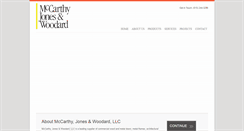 Desktop Screenshot of mccarthyjones.com